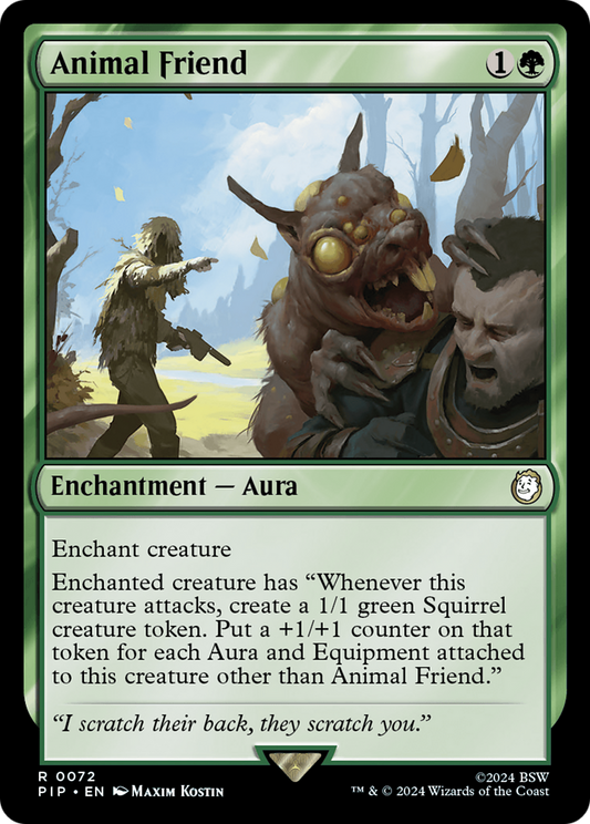 Animal Friend (072) Foil - Fallout