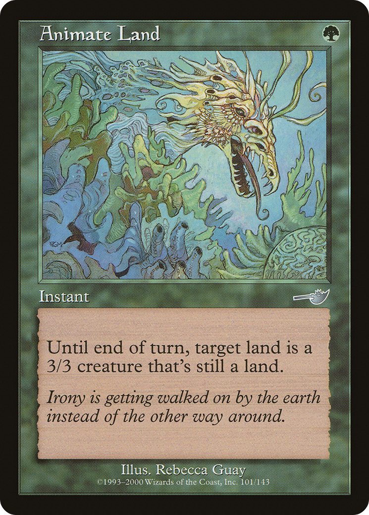 Animate Land (101) Foil - Nemesis