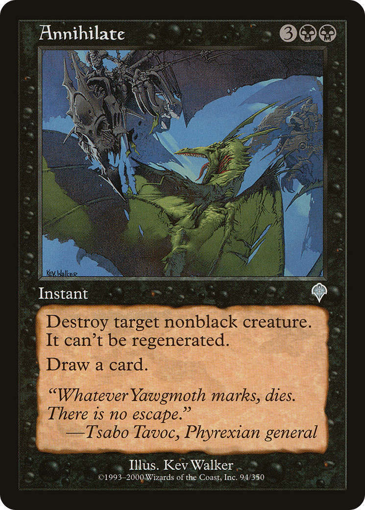 Annihilate (094) Foil - Invasion
