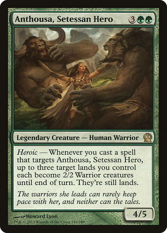 Anthousa, Setessan Hero (149) Foil - Theros