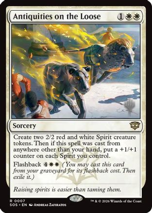 Antiquities on the Loose (Promo Pack) (007) Foil - Secrets of Strixhaven