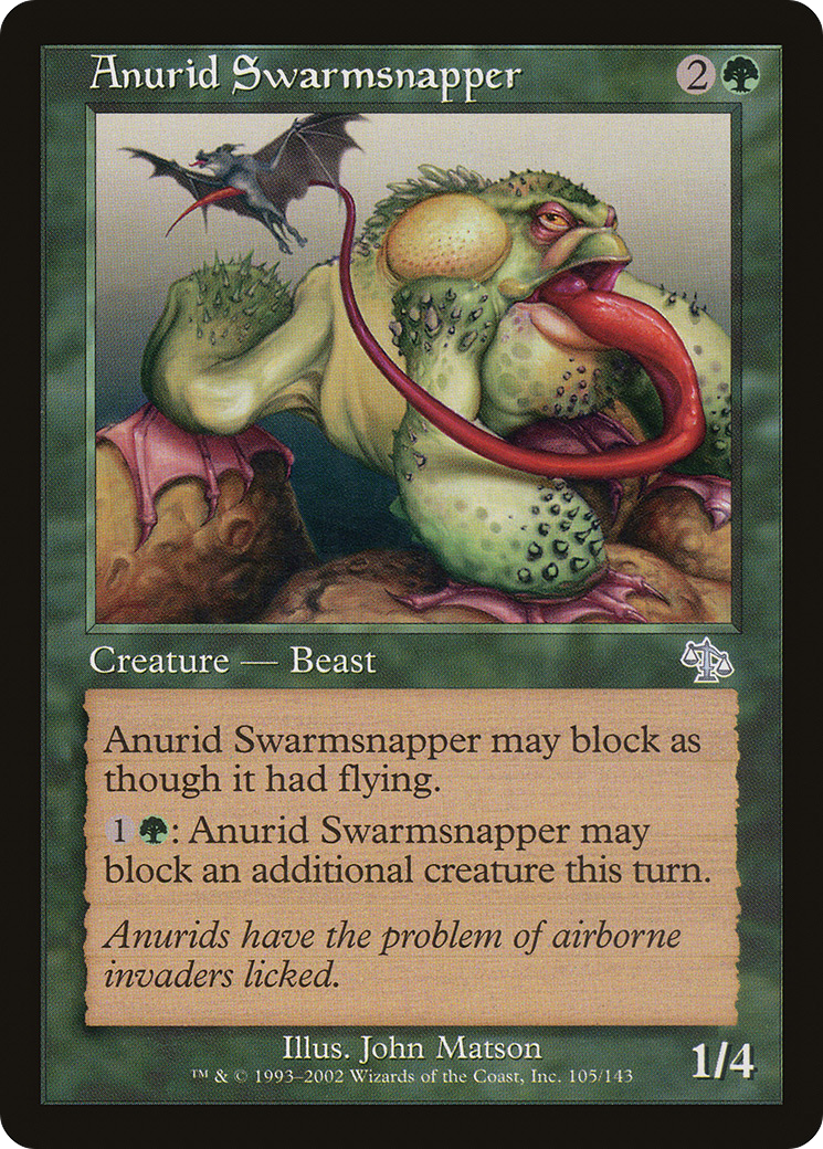 Anurid Swarmsnapper (105) - Judgment