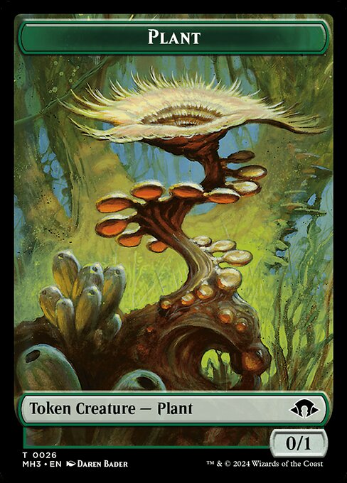 Ape // Plant (14/26) - Commander: Modern Horizons 3 Tokens
