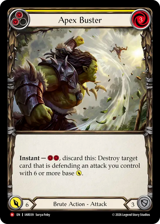 Apex Buster (Yellow) (IAR039) - Usurp the Shadow Throne