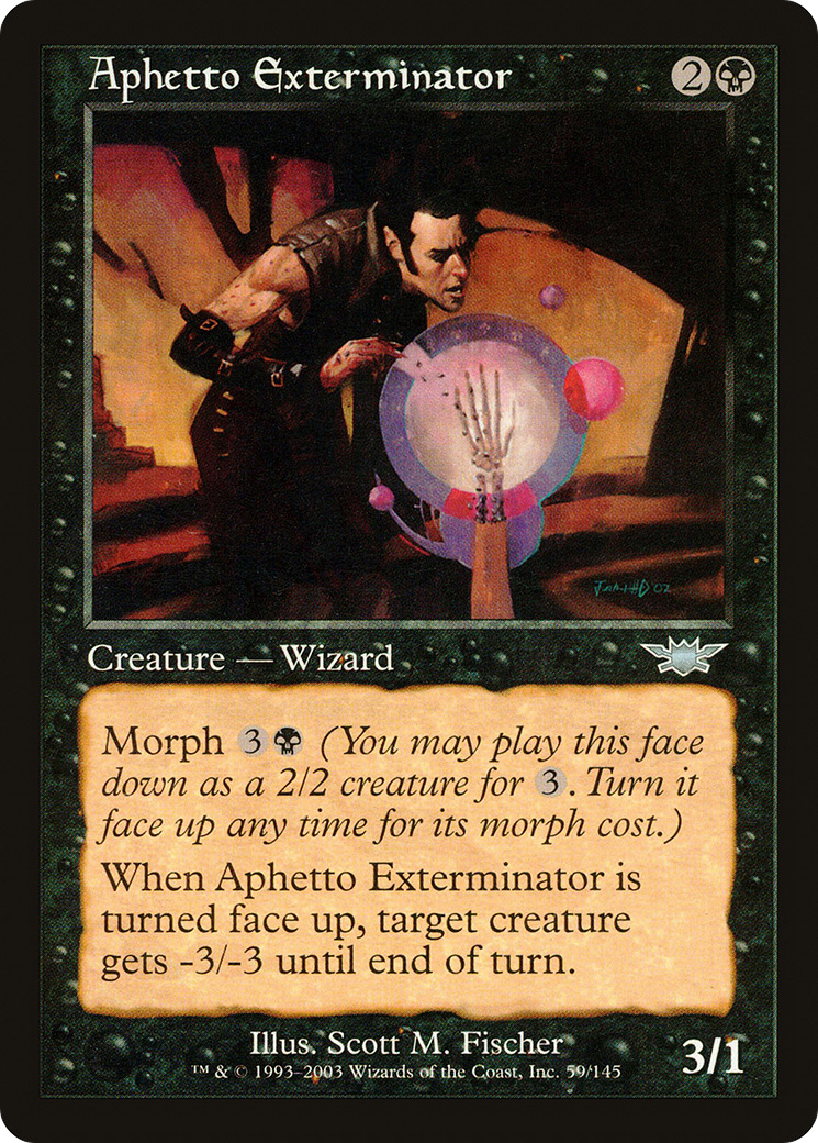 Aphetto Exterminator (059) Foil - Legions