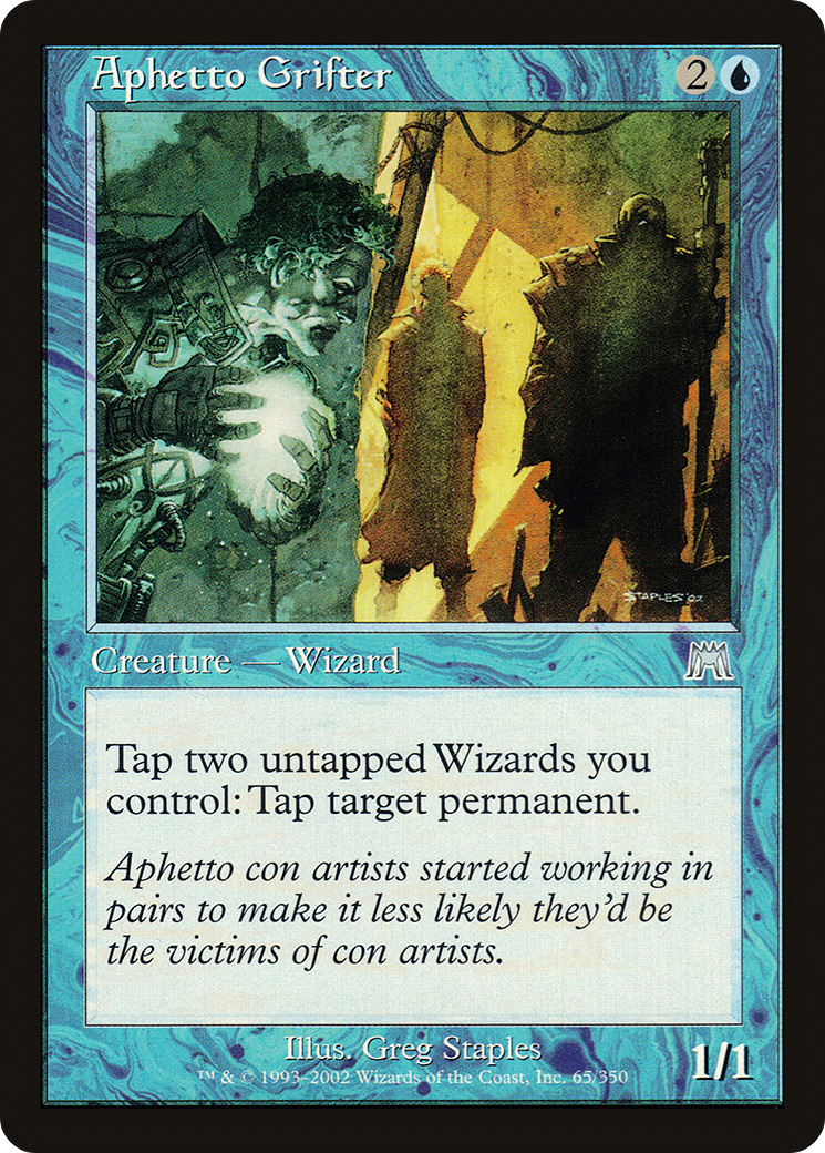 Aphetto Grifter (065) Foil - Onslaught