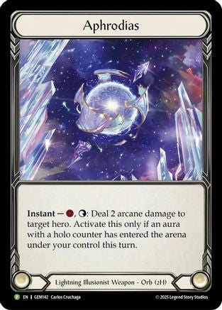 Aphrodias (GEM142) Cold Foil - Gem Pack 5