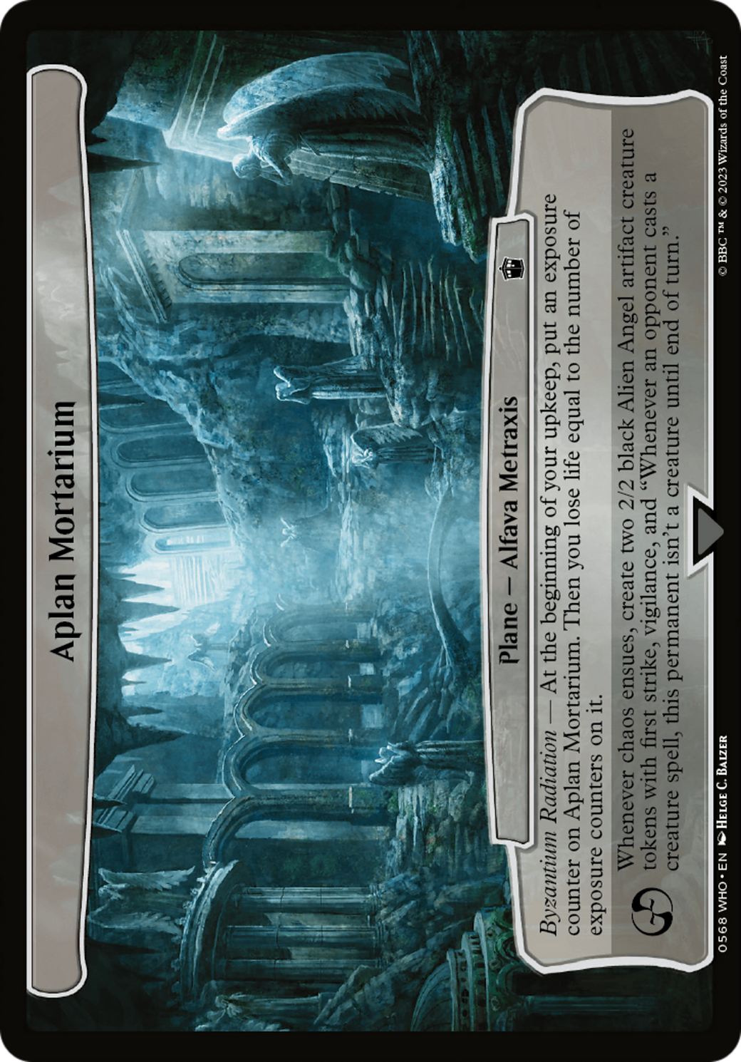 Aplan Mortarium (568) - Doctor Who