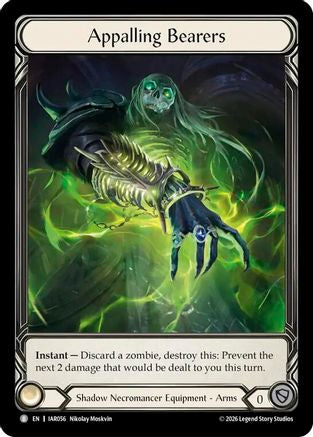 Appalling Bearers (Extended Art) (IAR056) Cold Foil - Usurp the Shadow Throne
