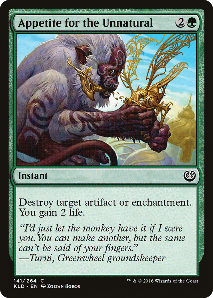 Appetite for the Unnatural (141) Foil - Kaladesh