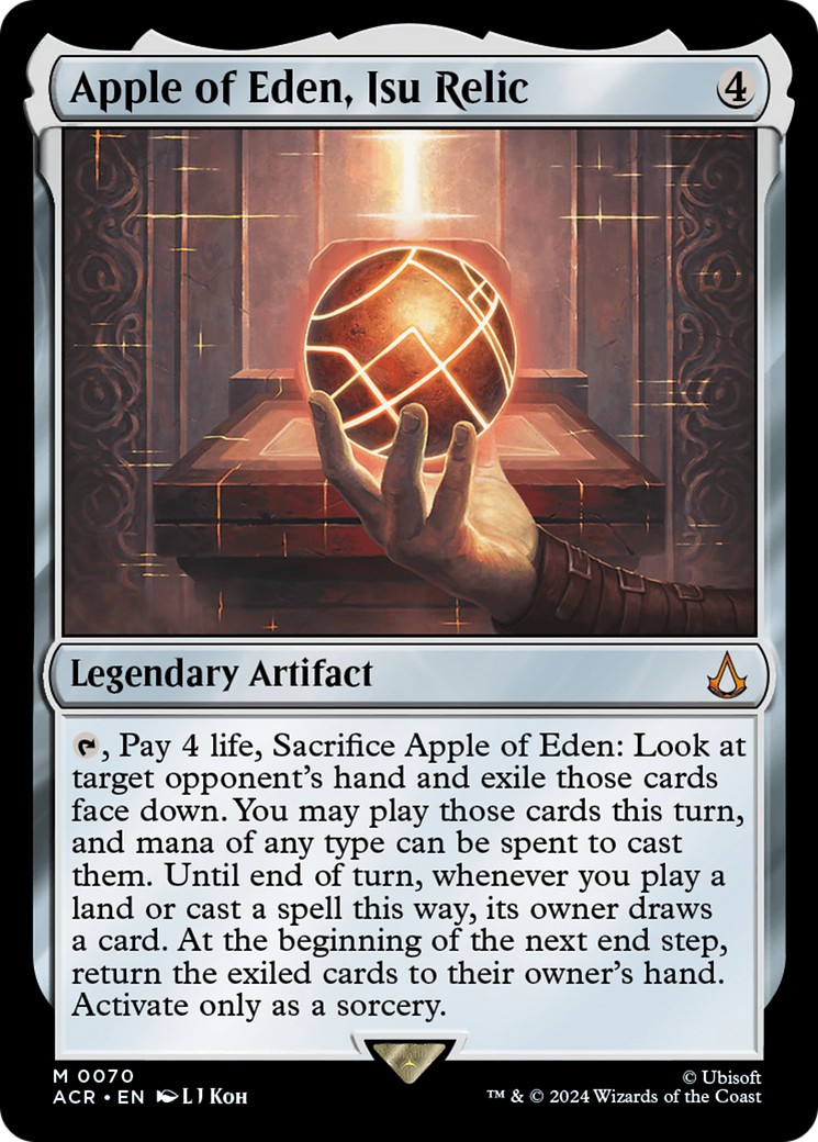 Apple of Eden, Isu Relic (070) Foil - Assassin's Creed
