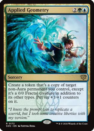 Applied Geometry (172) Foil - Secrets of Strixhaven