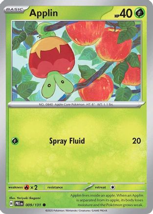 Applin (9) - Prismatic Evolutions