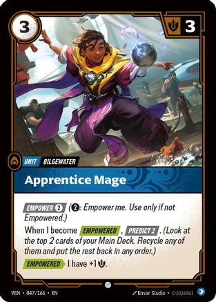 Apprentice Mage (047) Foil - Vendetta