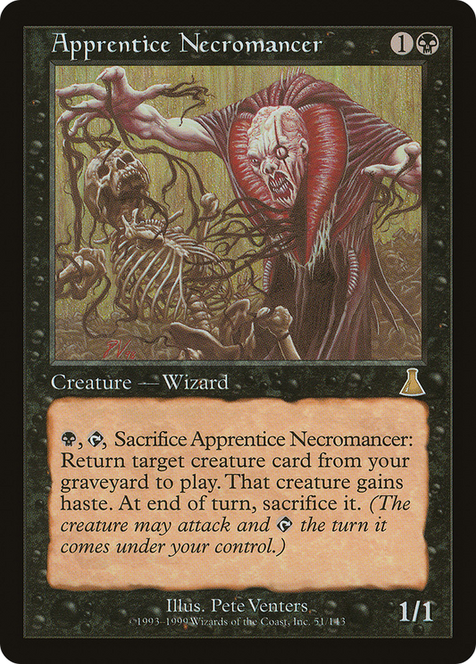 Apprentice Necromancer (051) - Urza's Destiny