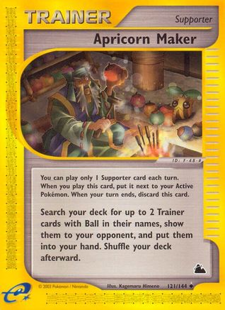 Apricorn Maker (121) Reverse Holofoil - Skyridge