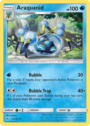 Araquanid (33) Reverse Holofoil - Forbidden Light