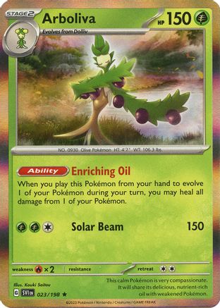 Arboliva (23) Holofoil - Scarlet & Violet