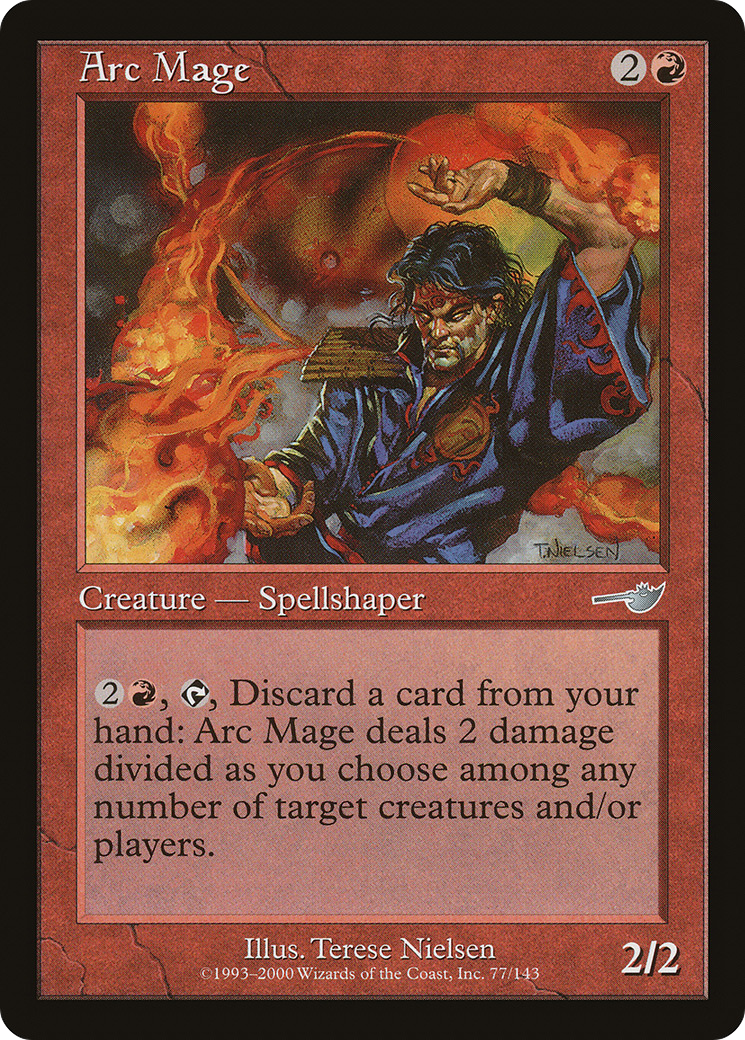 Arc Mage (077) Foil - Nemesis