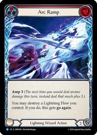 Arc Ramp (Red) (OMN100) - Omens of the Third Age