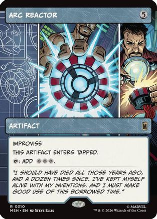 Arc Reactor (Showcase) (310) - Marvel Super Heroes