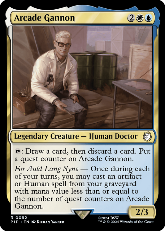 Arcade Gannon (092) Foil - Fallout