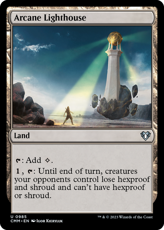 Arcane Lighthouse (985) - Commander Masters