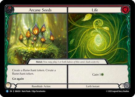 Arcane Seeds // Life (SBA024) - Silver Age