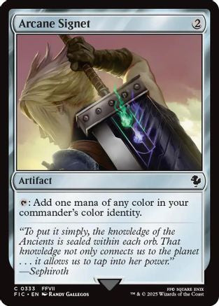 Arcane Signet (333) - Commander: FINAL FANTASY