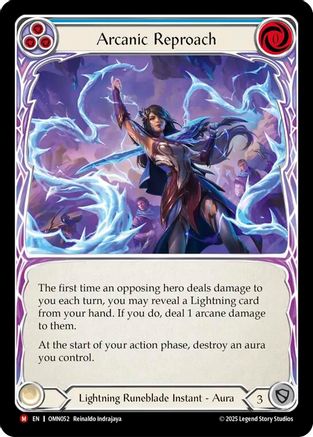 Arcanic Reproach (OMN052) - Omens of the Third Age