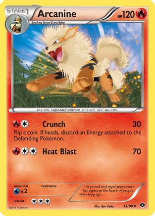 Arcanine (13) Reverse Holofoil - Next Destinies