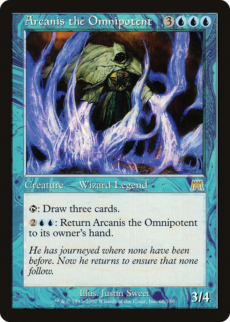 Arcanis the Omnipotent (066) Foil - Onslaught