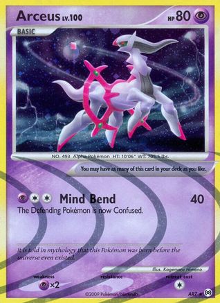 Arceus (AR7) Holofoil - Arceus
