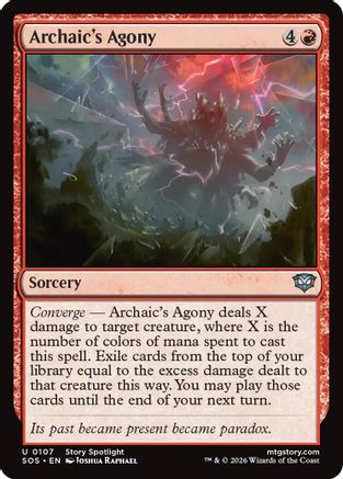Archaic's Agony (107) - Secrets of Strixhaven