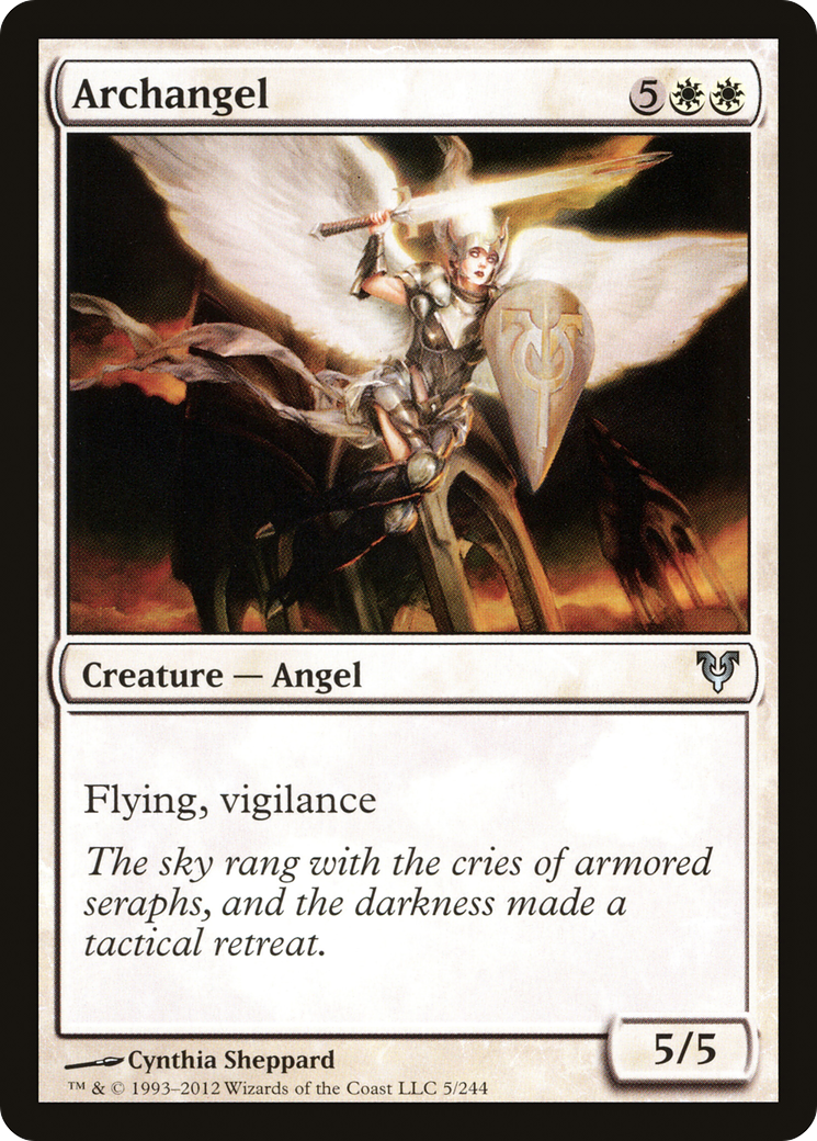 Archangel (005) Foil - Avacyn Restored