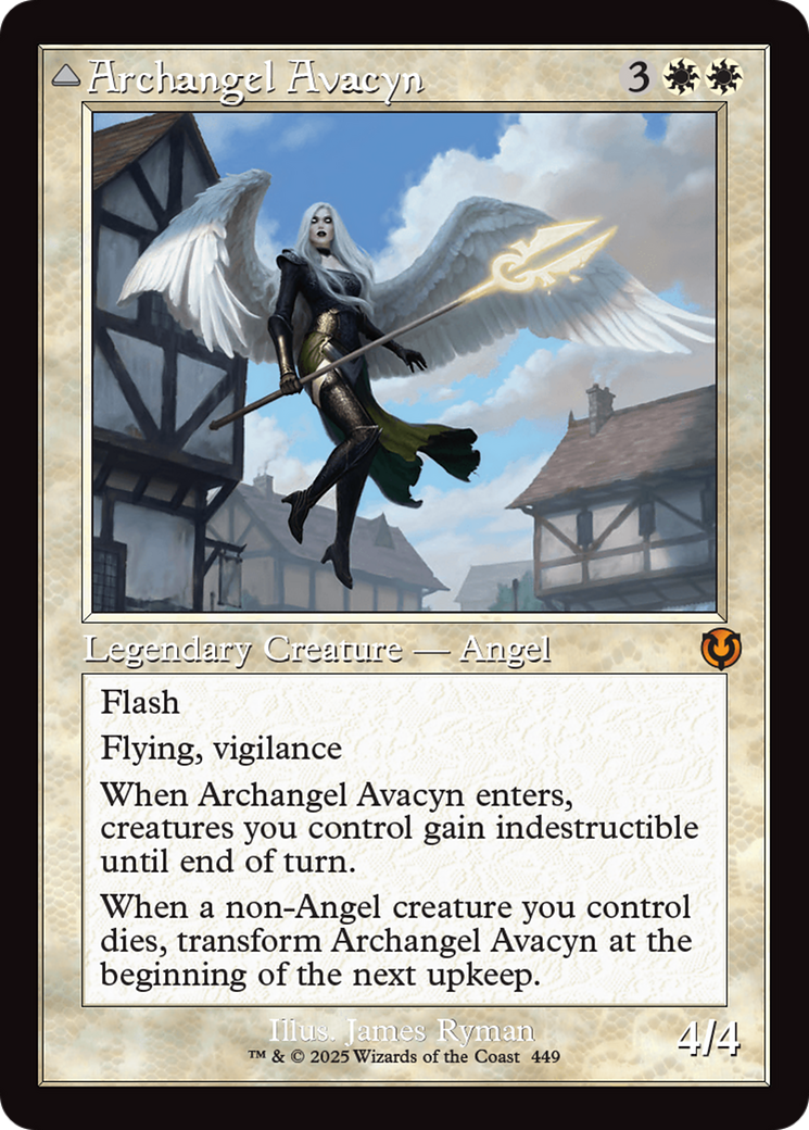 Archangel Avacyn // Avacyn, the Purifier (Retro) (449) Foil - Innistrad Remastered
