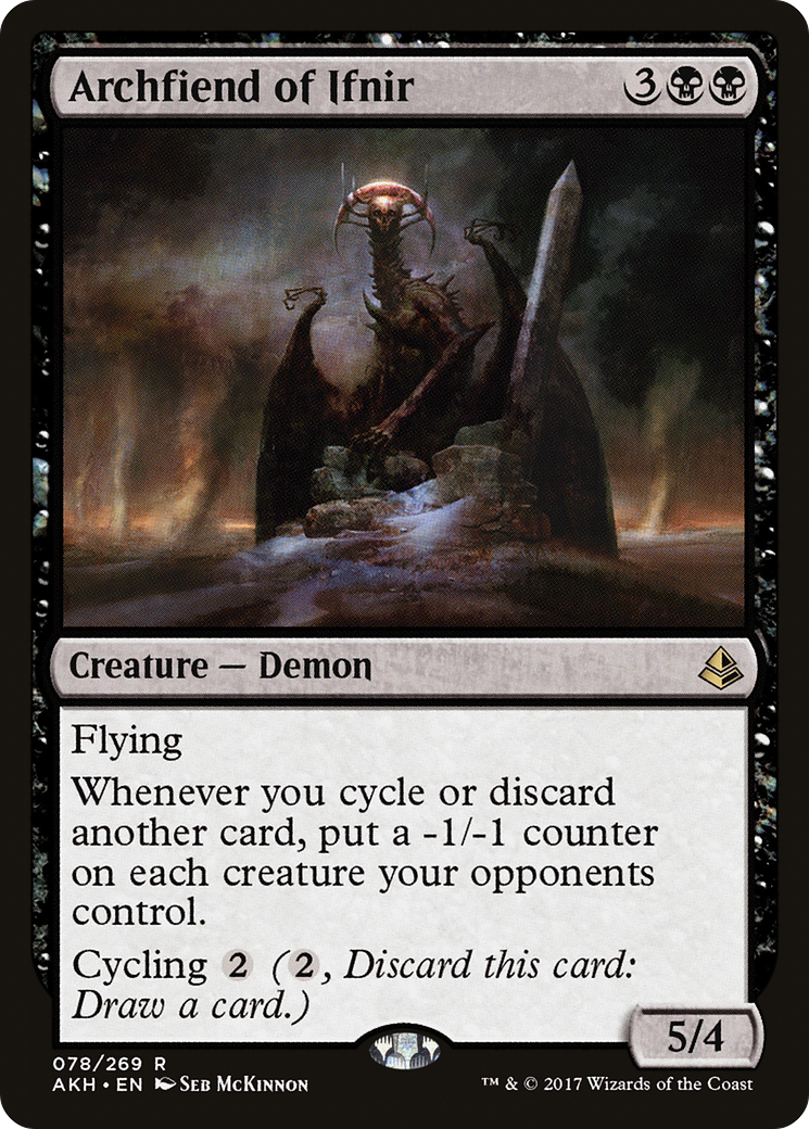 Archfiend of Ifnir (078) Foil - Amonkhet