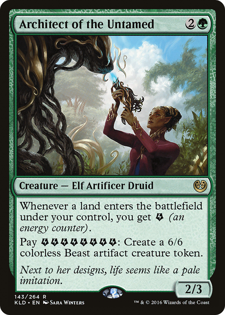 Architect of the Untamed (143) Foil - Kaladesh
