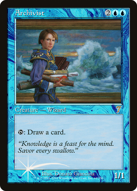 Archivist (061) Foil - Seventh Edition