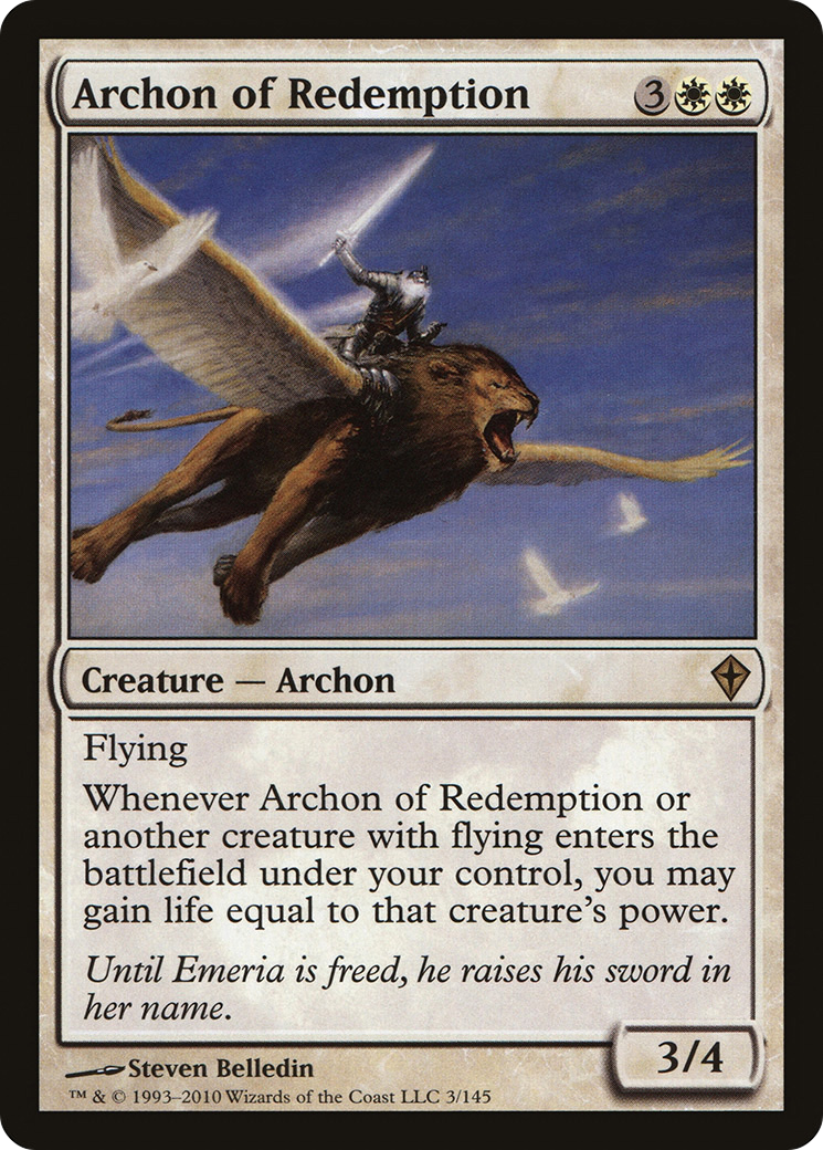 Archon of Redemption (003) Foil - Worldwake