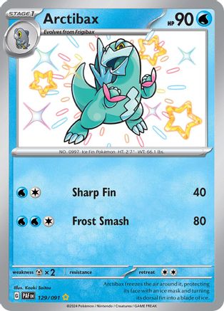 Arctibax (129) Holofoil - Paldean Fates
