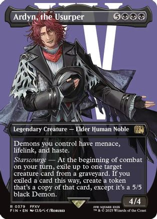 Ardyn, the Usurper (Borderless) (379) Foil - FINAL FANTASY