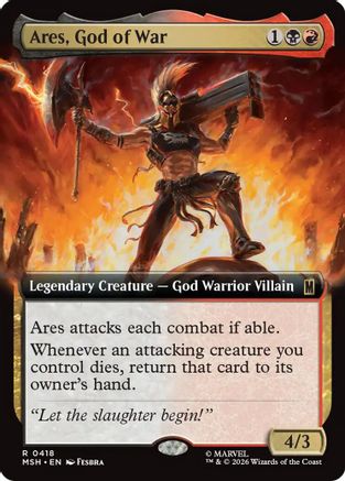 Ares, God of War (Extended Art) (418) - Marvel Super Heroes