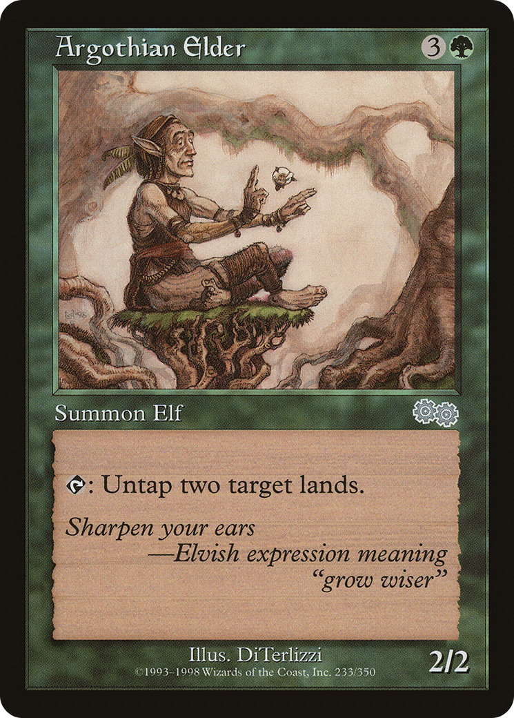 Argothian Elder (233) - Urza's Saga