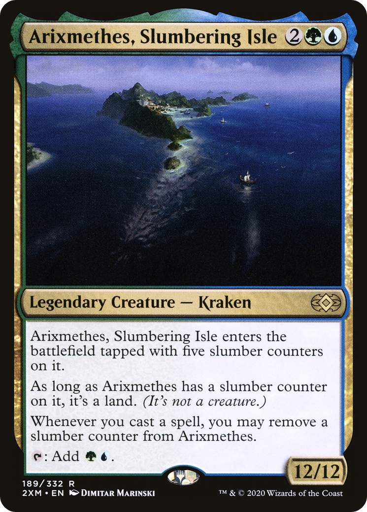 Arixmethes, Slumbering Isle (189) - Double Masters
