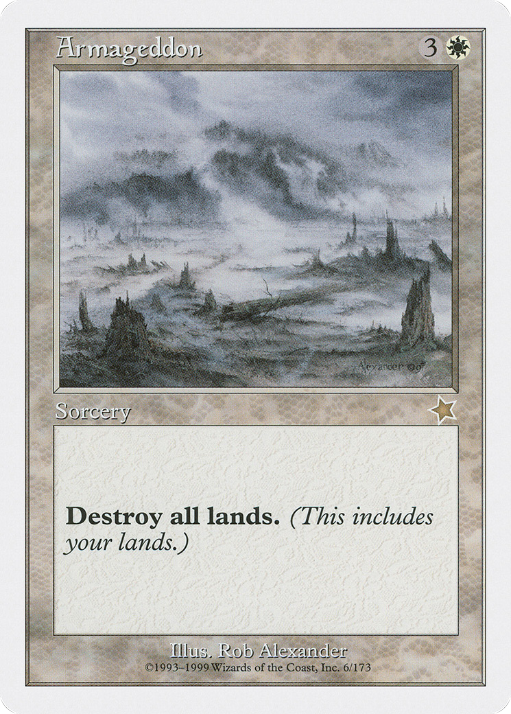 Armageddon (006) - Starter 1999