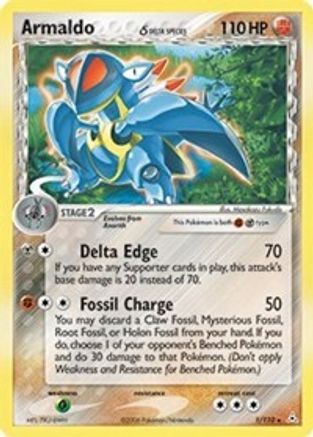 Armaldo (Delta Species) (1) Holofoil - Holon Phantoms