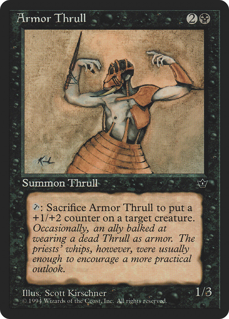 Armor Thrull (d) - Fallen Empires