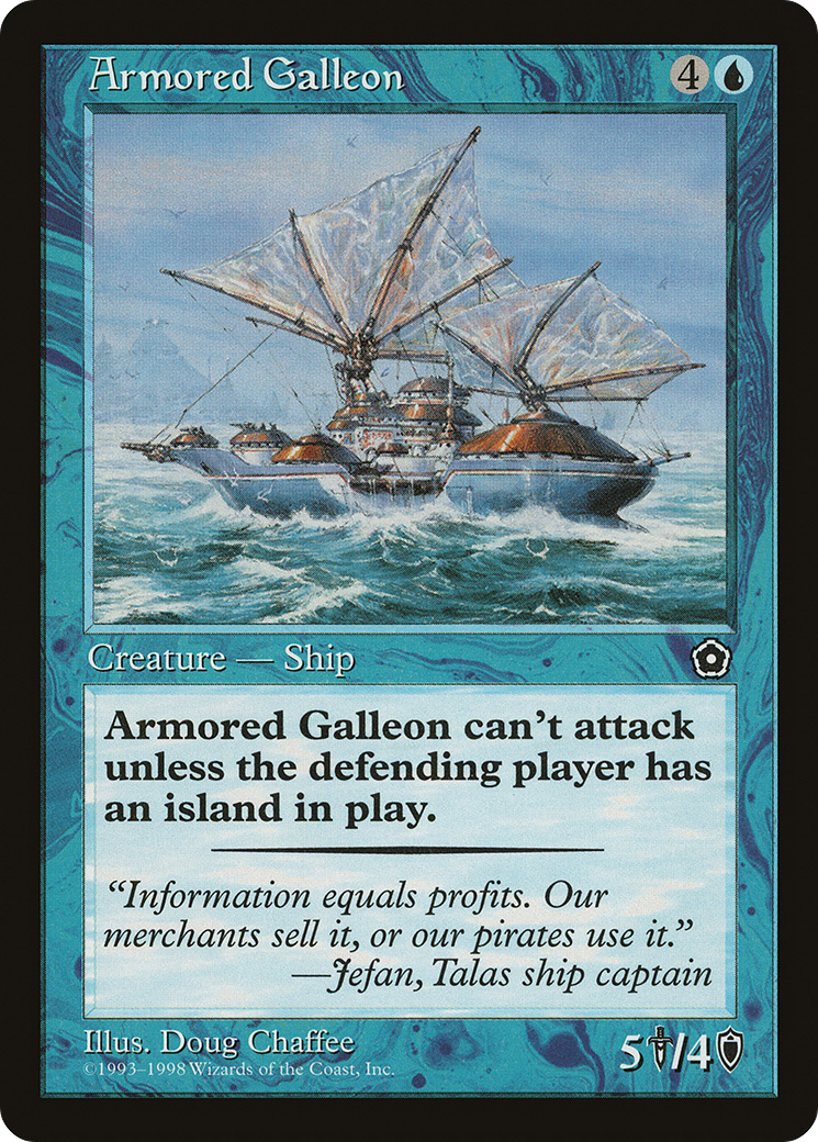 Armored Galleon (033) - Portal Second Age