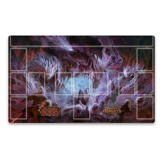 Flesh and Blood Playmat Spew Shadow-Silver Goblin